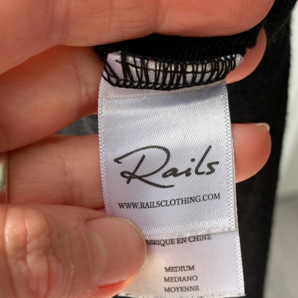 Rails Black Sleeveless Maxi Dress, size M. - Picture 5 of 12